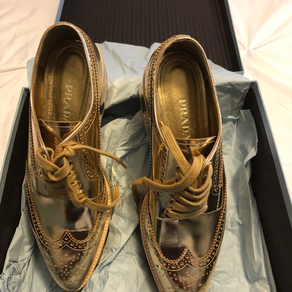 Prada Platforms 40.5